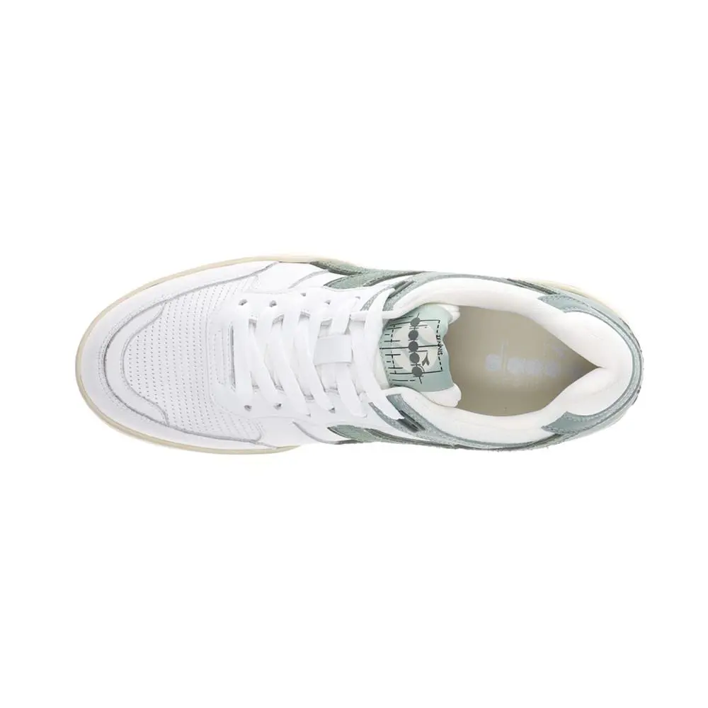 Diadora shoes - diadora B.560 Used Lace Up - 180117-70139 - Green 2