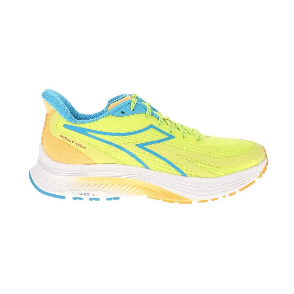 Diadora shoes - diadora Mythos Blushield 9 Vortice Running - 180247-D0879 - Yellow 4