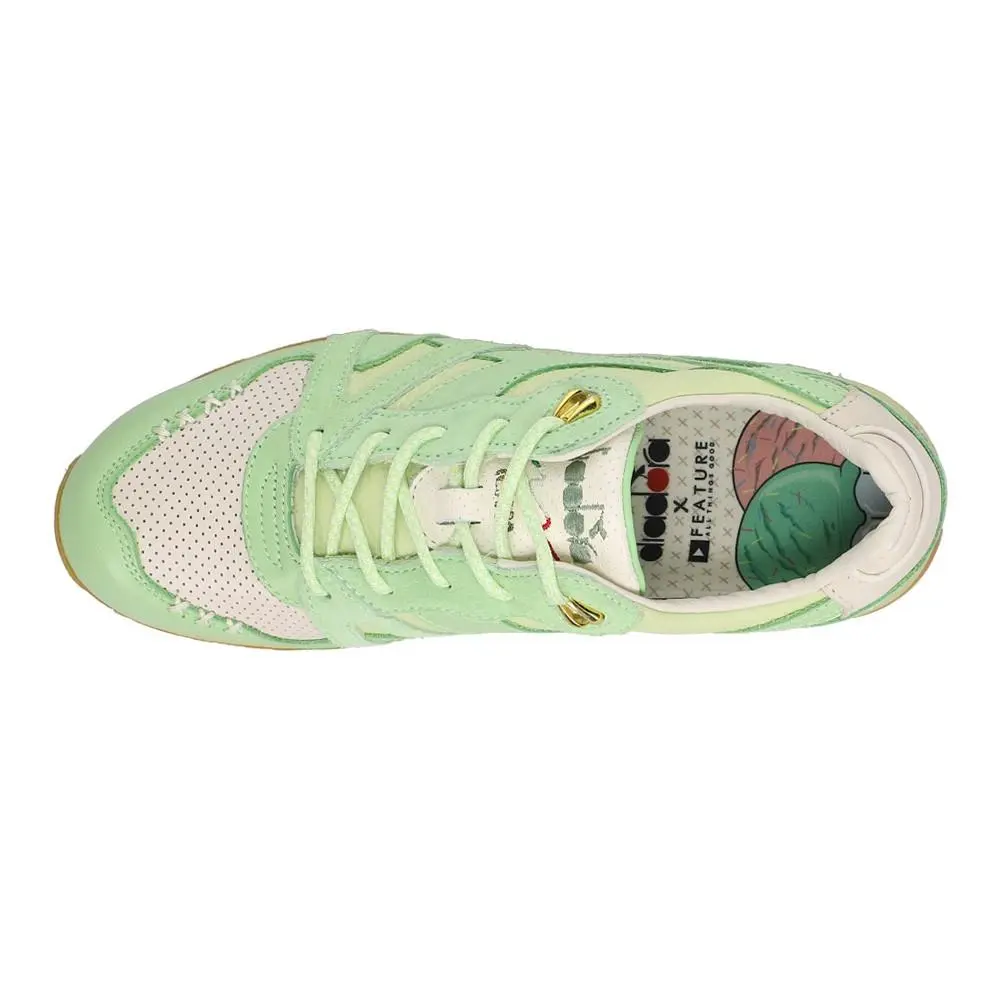 Diadora shoes - diadora N9000 Ice Cream X Feature Perforated Lace Up - 170658-70273 - Green 7