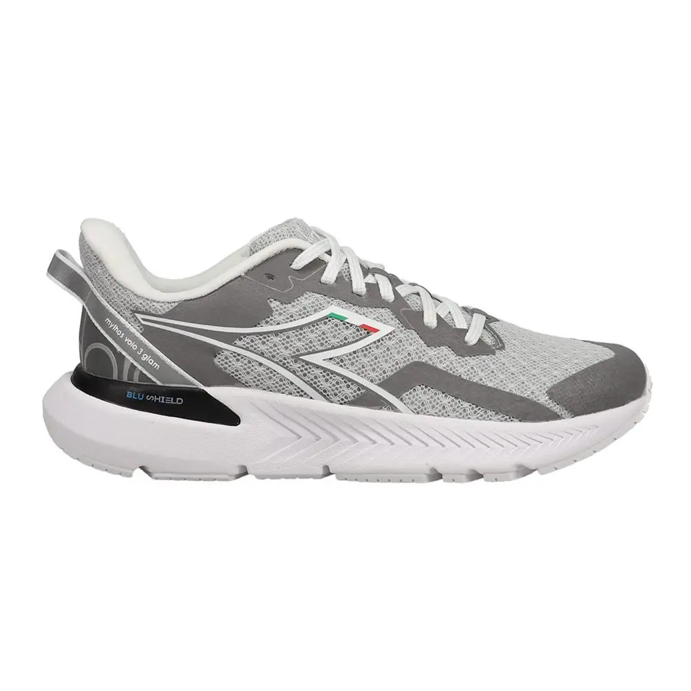 Diadora shoes - diadora Mythos Blushield Volo 3 Glam Running - 179086-C1379 - Grey 4