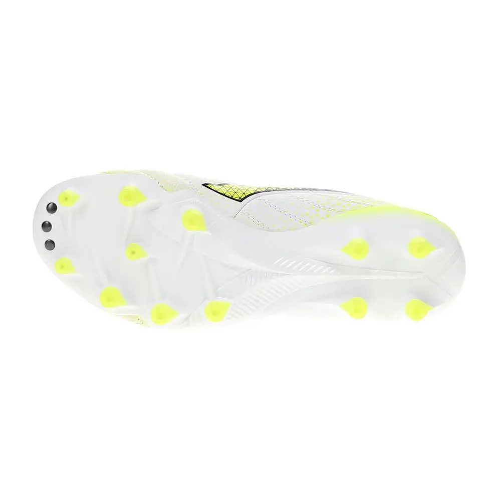 Diadora shoes - diadora Brasil Elite Tech Gr Ita Lpx Soccer Cleats - 179597-C5702 - White, Yellow 3