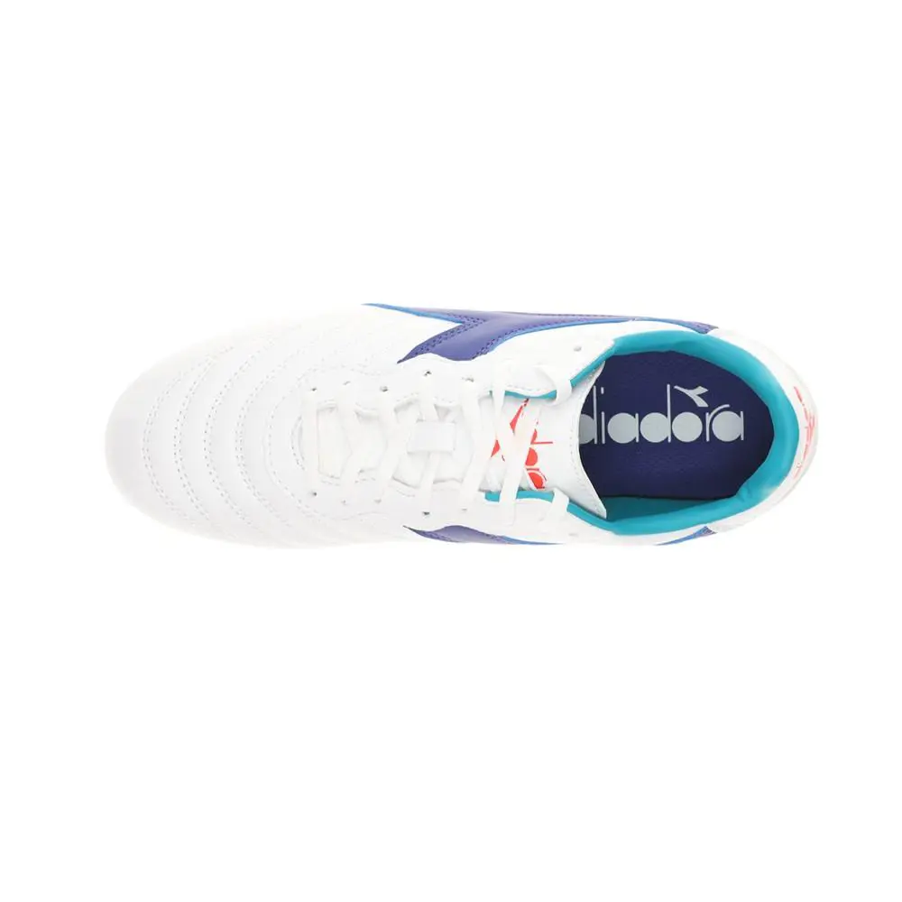 Diadora shoes - diadora Brasil 2 R Lpu Soccer Cleats - 179603-C2433 - White 2