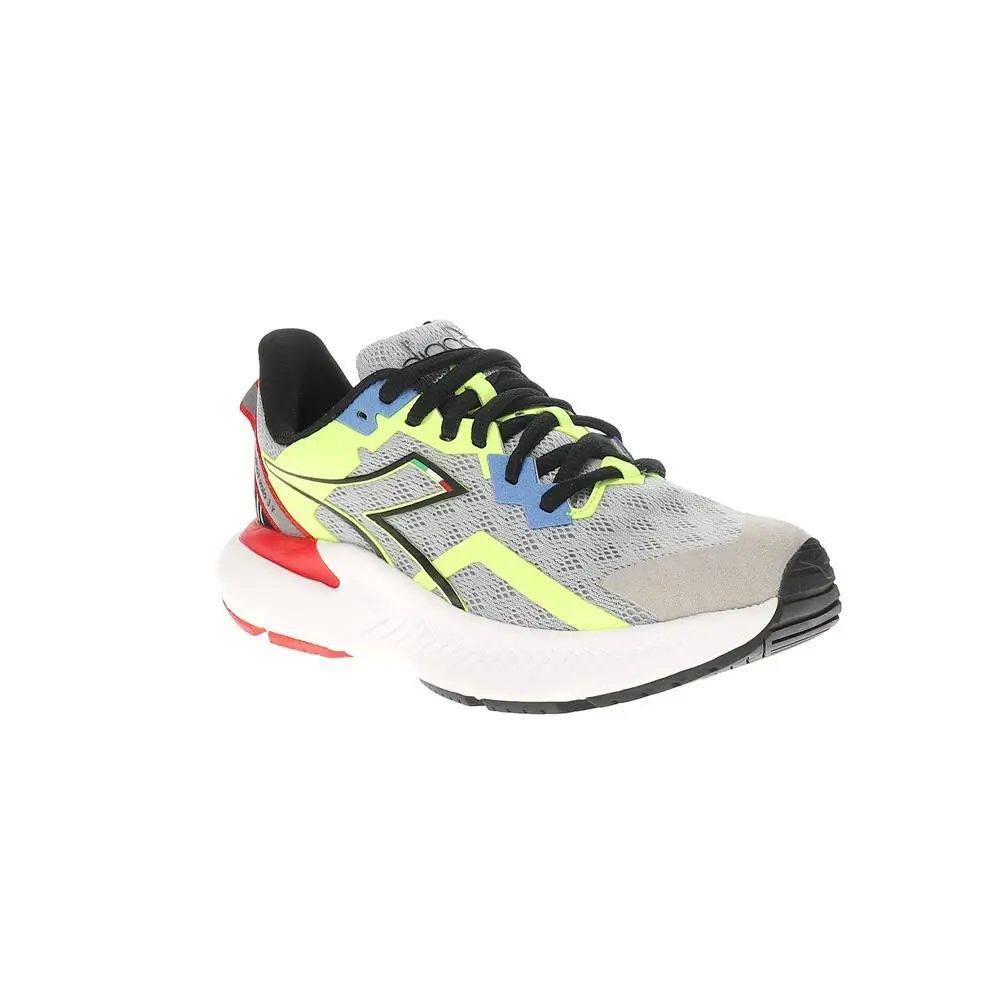 Diadora shoes - diadora Mythos Volo 3 Lace Up  Youth - 179065-C3447 - Black, Grey, Red, Yellow 0