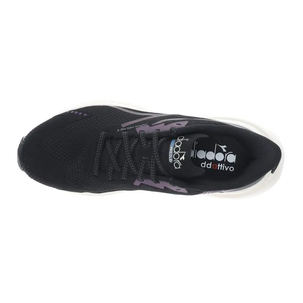 Diadora shoes - diadora Mythos Blushield Volo 4 Hip Running - 180250-C2609 - Black, Off White 2