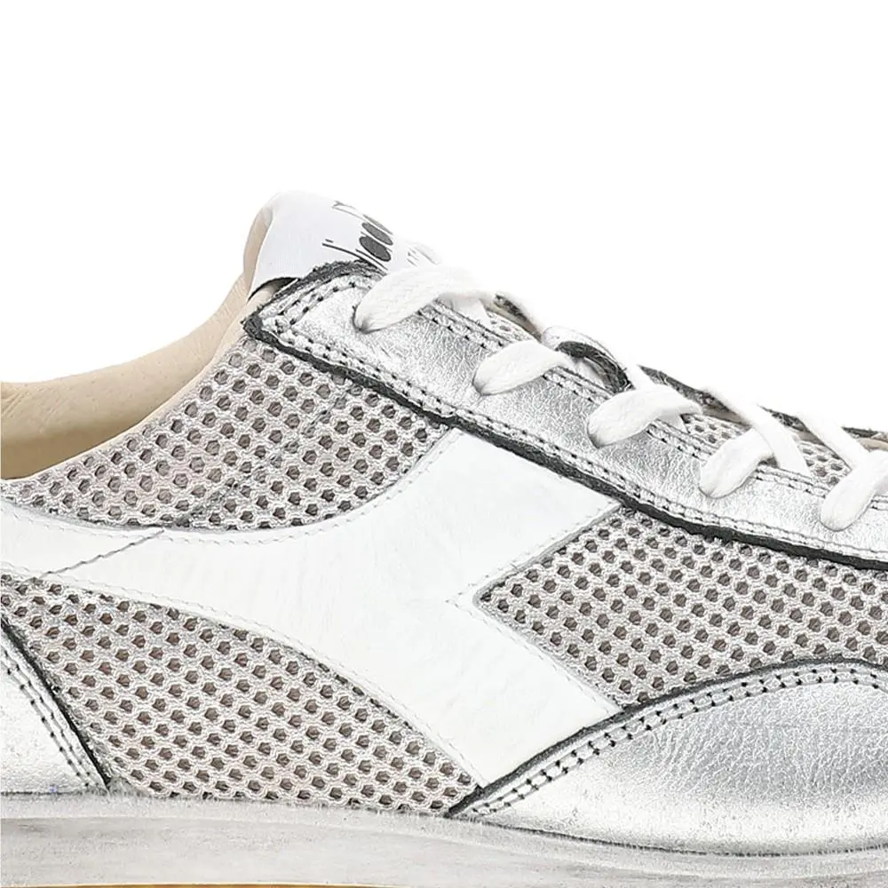 Diadora shoes - diadora Equipe Stellar Sw Heritage Lace Up - 181981-90001 - Silver 11