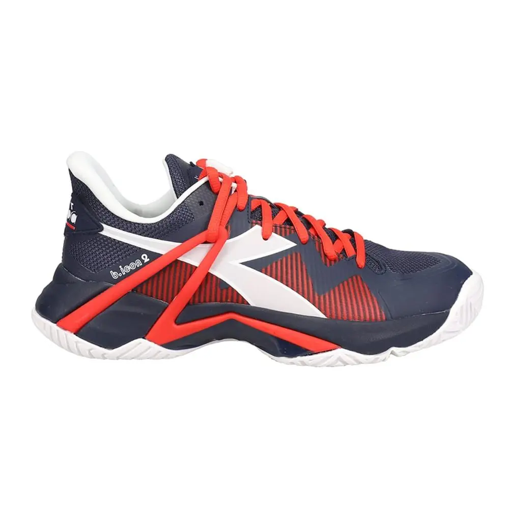 Diadora shoes - diadora B.Icon 2 All Ground Tennis - 179099-D0272 - Blue 4