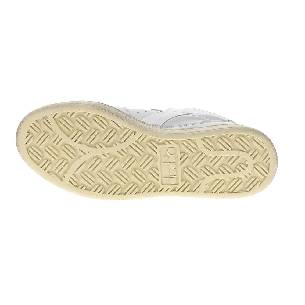 Diadora shoes - diadora Mi Basket Used High Top - 158569-C0657 - White 3