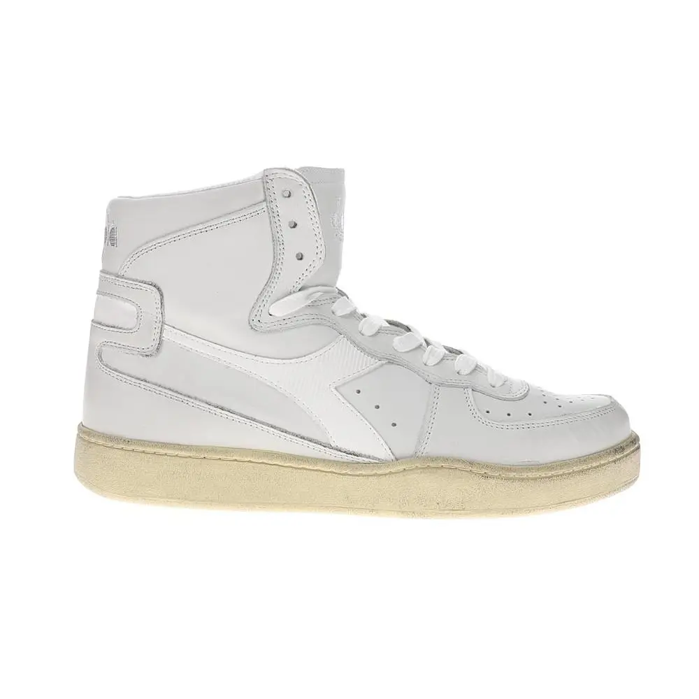 Diadora shoes - diadora Mi Basket Used High Top - 158569-C0657 - White 4