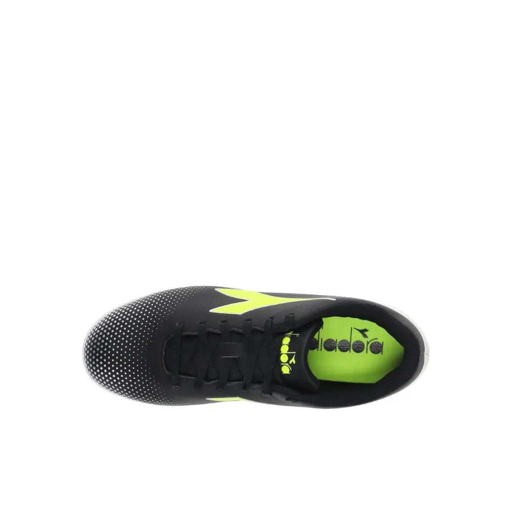 Diadora shoes - diadora Pichichi 7 TurfArtifical Ground Soccer Youth - 180717-C3262 - Black, Yellow 2