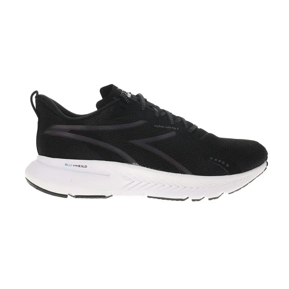 Diadora shoes - diadora Mythos Blushield Volo 4 Hip Running - 180252-C7406 - Black 4