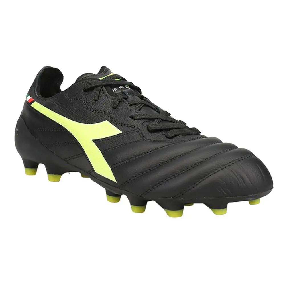 Diadora shoes - diadora Brasil Elite2 Tech Made In Italy Lpx Firm Ground Soccer C - 178799-C0004 - Black 0