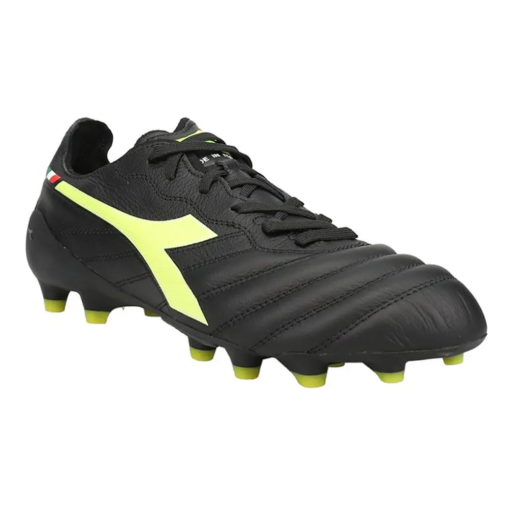 Diadora shoes - diadora Brasil Elite2 Tech Made In Italy Lpx Firm Ground Soccer C - 178799-C0004 - Black 5