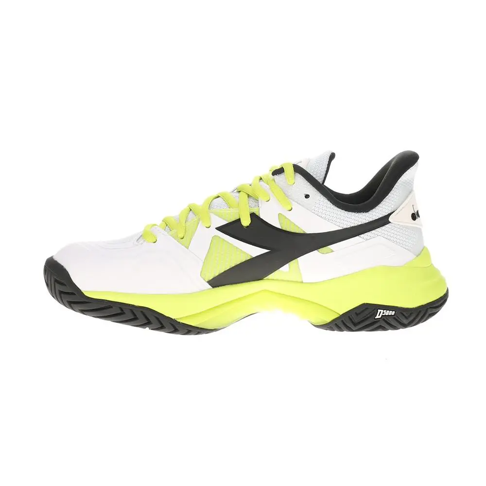 Diadora shoes - diadora B.Icon 2 All Ground Tennis - 179099-D0619 - White, Yellow 1