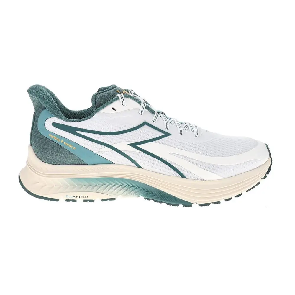 Diadora shoes - diadora Mythos Blushield 9 Vortice Running - 180247-D0880 - Green, White 4
