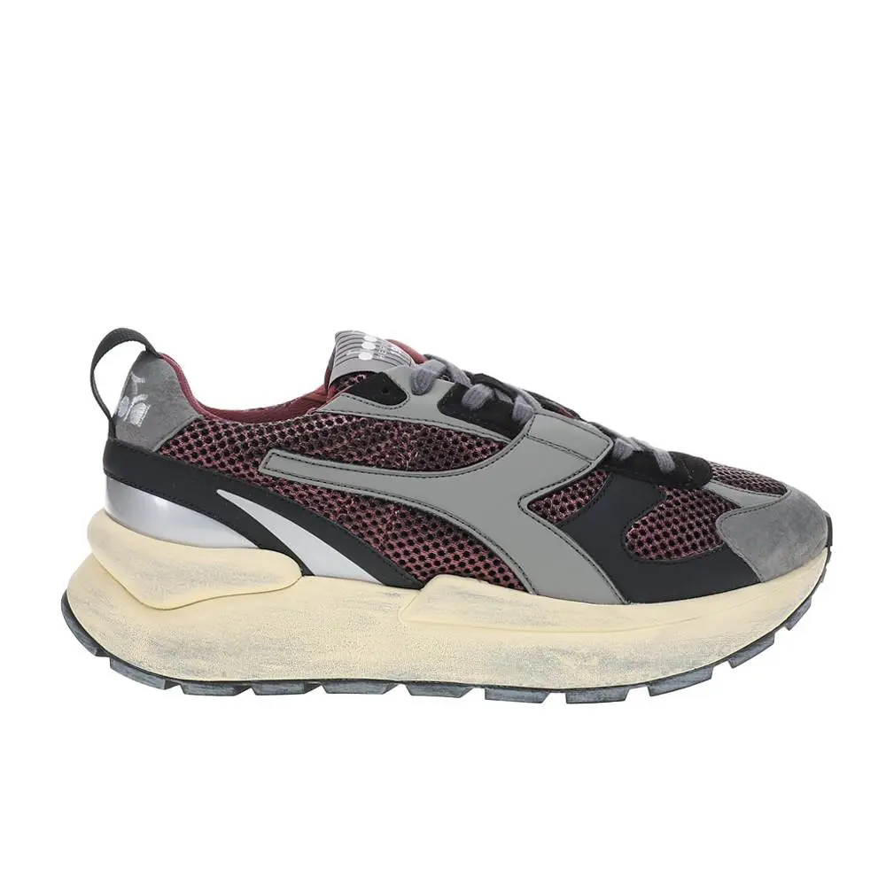 Diadora Mercury Elite Urban Lace Up Womens Purple Sneakers Casual Shoes 180909 - Purple
