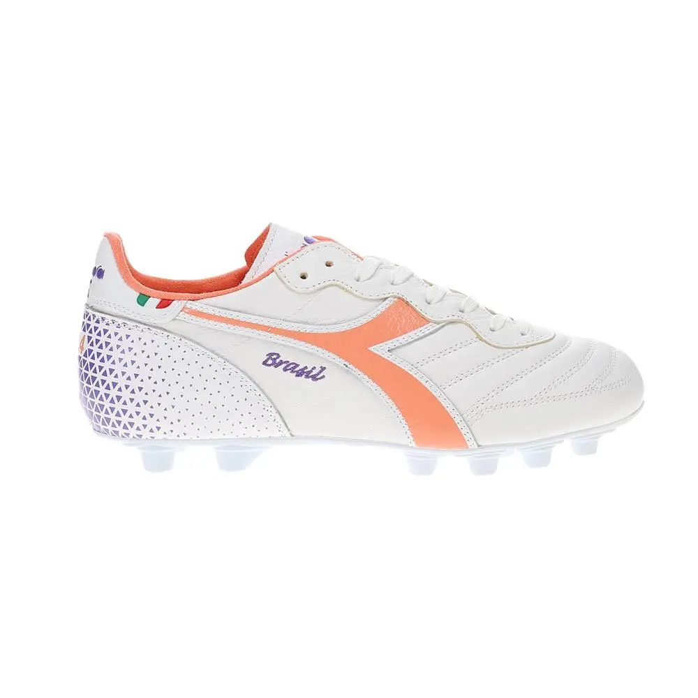 Diadora shoes - diadora Brasil Italy Og Gr Lt Plus Mdpu Soccer Cleats - 179595-C8001 - Off White 4