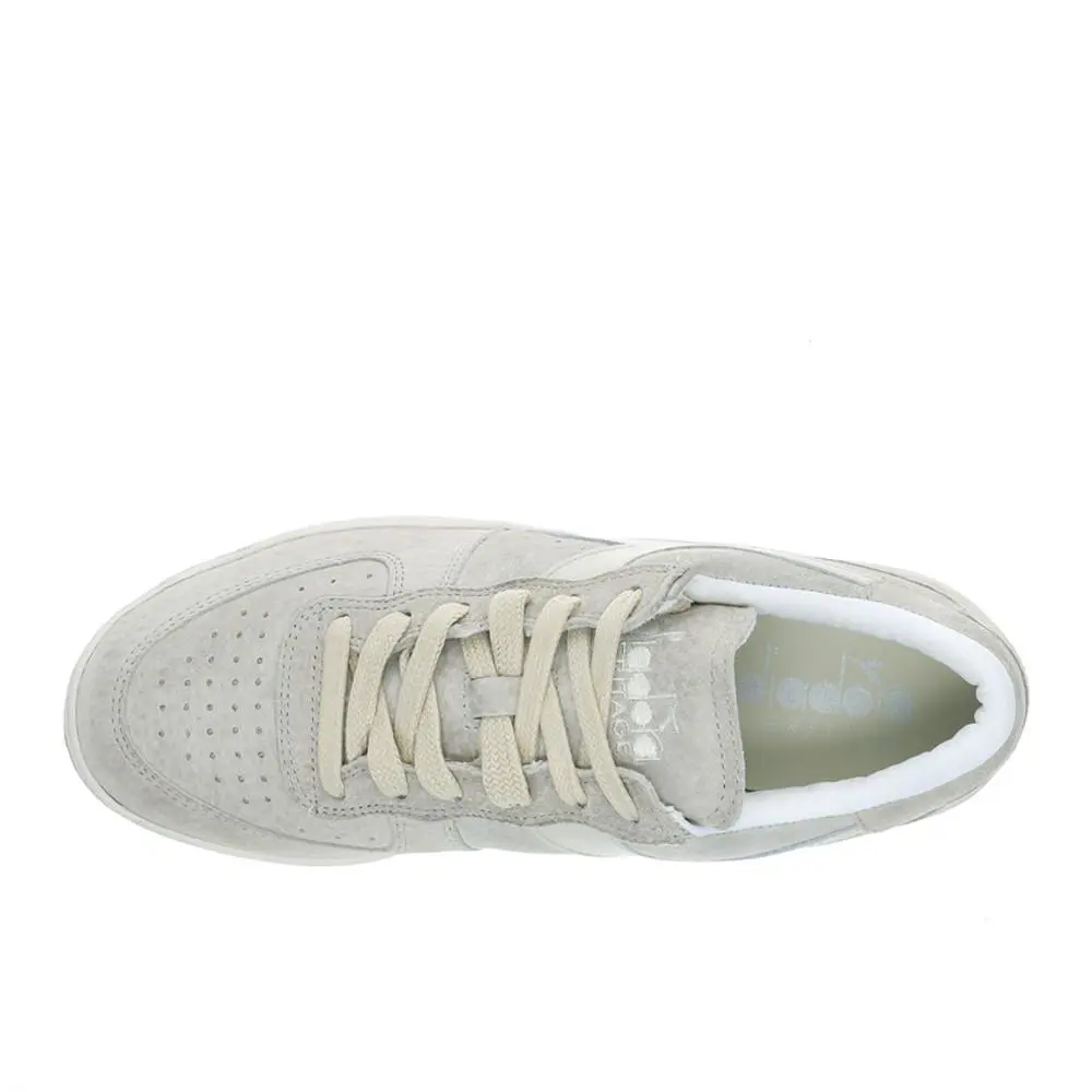 Diadora shoes - diadora Mi Basket Suede Low Used Lace Up - 180912-25017 - Beige 2
