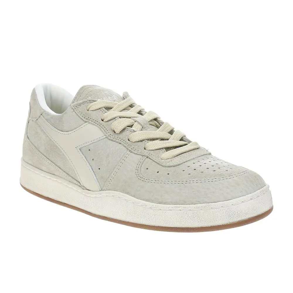 Diadora shoes - diadora Mi Basket Suede Low Used Lace Up - 180912-25017 - Beige 7