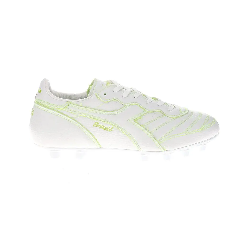 Diadora shoes - diadora Brasil Next40 Ita Mdpu Soccer Cleats - 180694-20006 - White 4