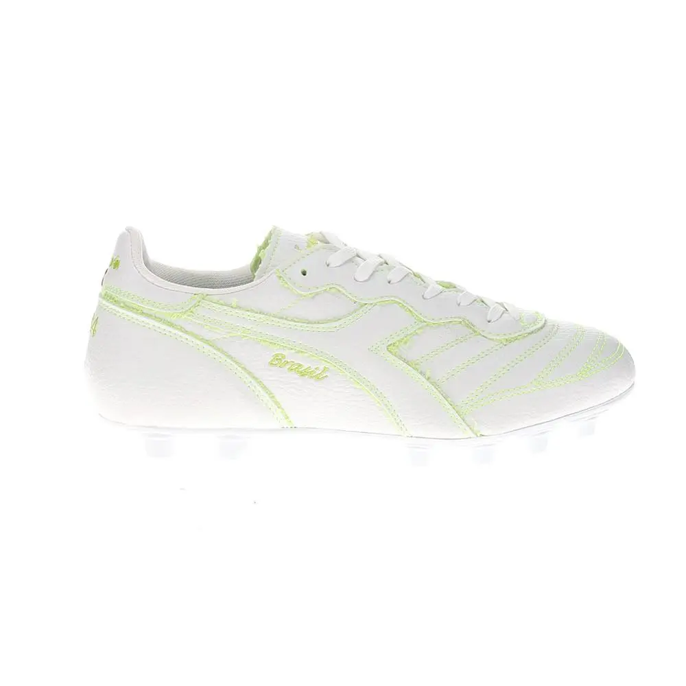 Diadora shoes - diadora Brasil Next40 Ita Mdpu Soccer Cleats - 180694-20006 - White 4