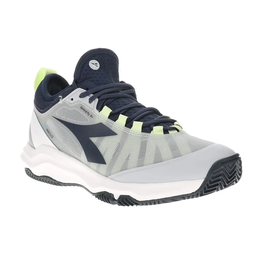 Diadora shoes - diadora Speed Blushield Fly 4 Plus Clay Tennis - 179509-D1035 - Grey 0