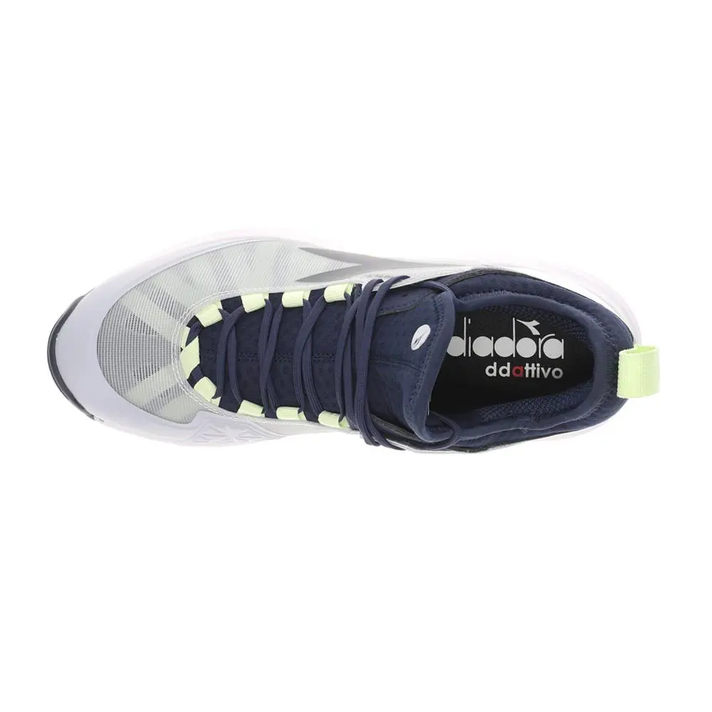 Diadora shoes - diadora Speed Blushield Fly 4 Plus Clay Tennis - 179509-D1035 - Grey 2