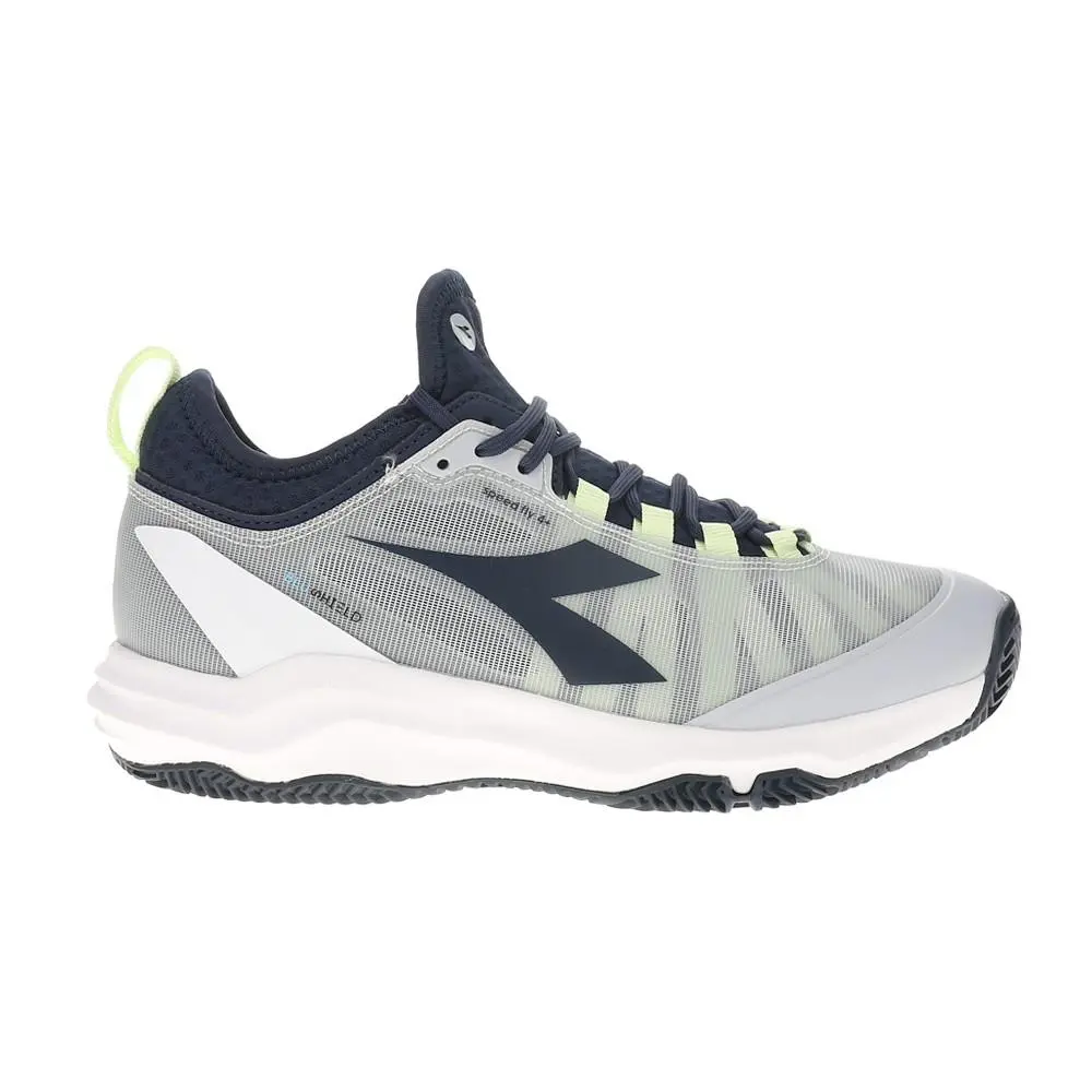 Diadora shoes - diadora Speed Blushield Fly 4 Plus Clay Tennis - 179509-D1035 - Grey 4