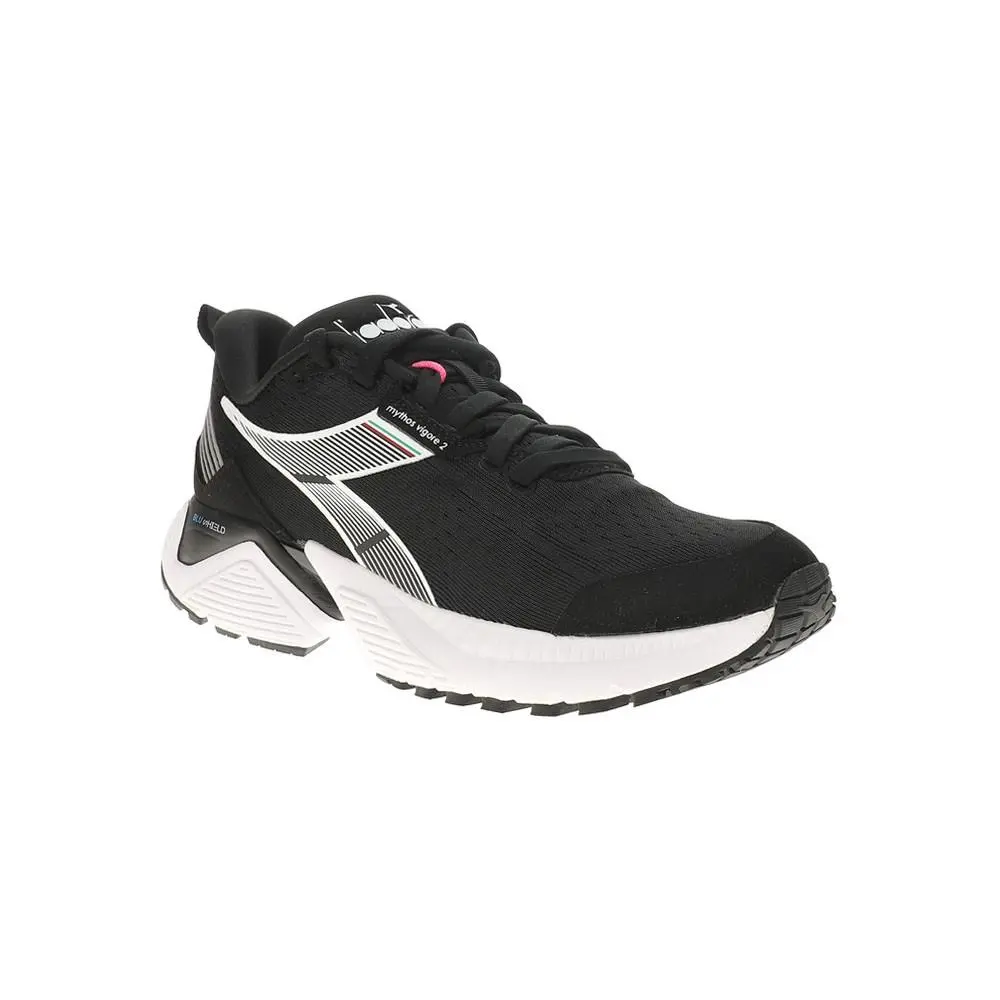 Diadora shoes - diadora Mythos Blushield Vigore 2 Running - 179072-C5202 - Black, White 5