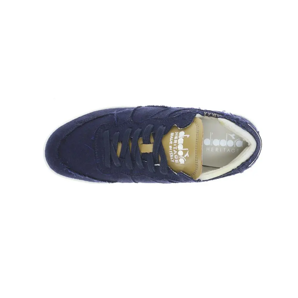 Diadora shoes - diadora Mi Basket Row Cut Italy Valdilana Lace Up - 177829-60067 - Grey 2