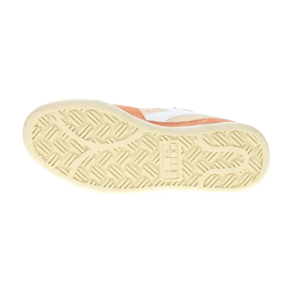 Diadora shoes - diadora Mi Basket Row Cut Podio Italia Lace Up - 181006-40052 - Orange 3