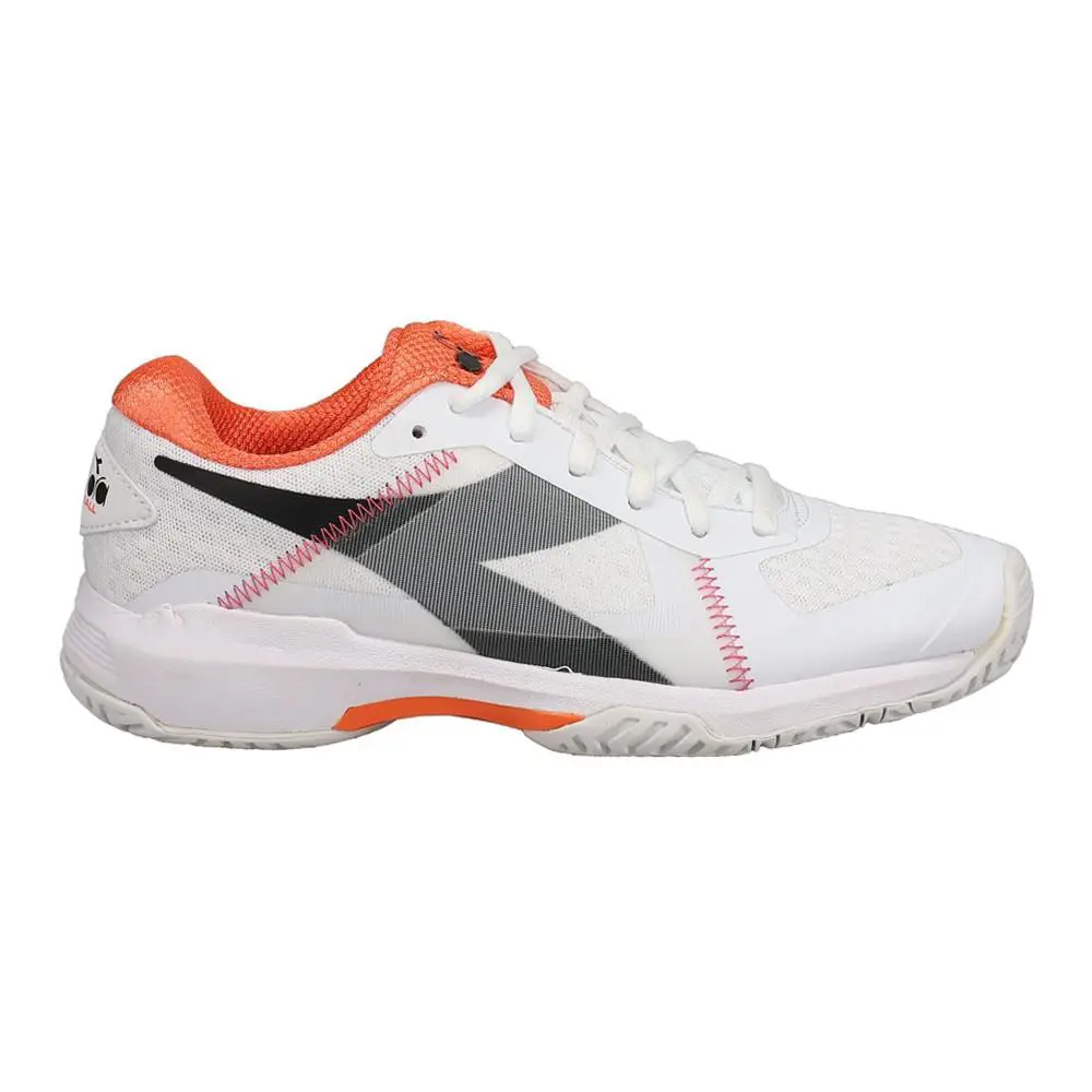 Diadora Trofeo Ag Pickleball Womens White Sneakers Athletic Shoes 178983-C9804