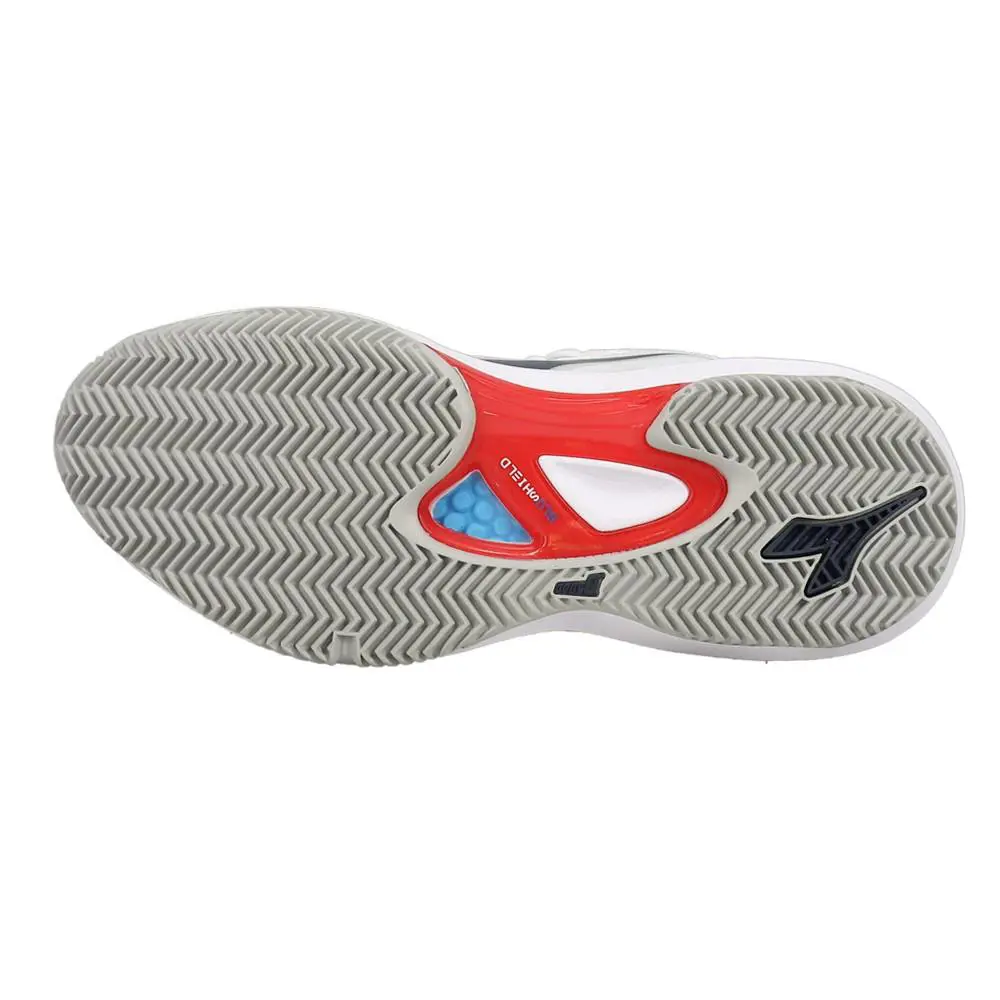 Diadora shoes - diadora Speed Blushield Fly 4 Plus Clay Tennis - 179509-D0274 - Grey 3