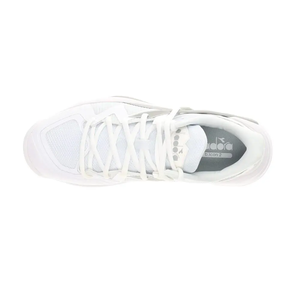 Diadora shoes - diadora B.Icon 2 All Ground Tennis - 179103-C6103 - White 2