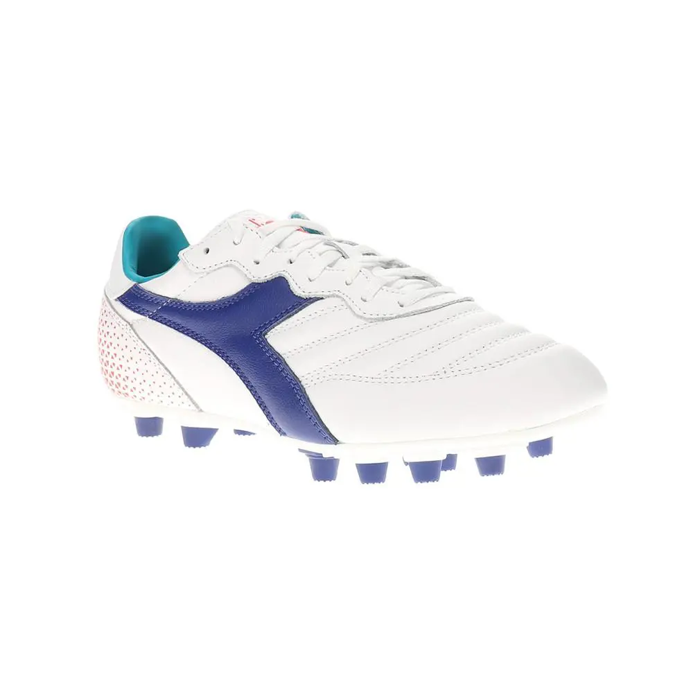 Diadora shoes - diadora Brasil Gr Lt Plus Mdpu Soccer Cleats - 180196-C2433 - White 0