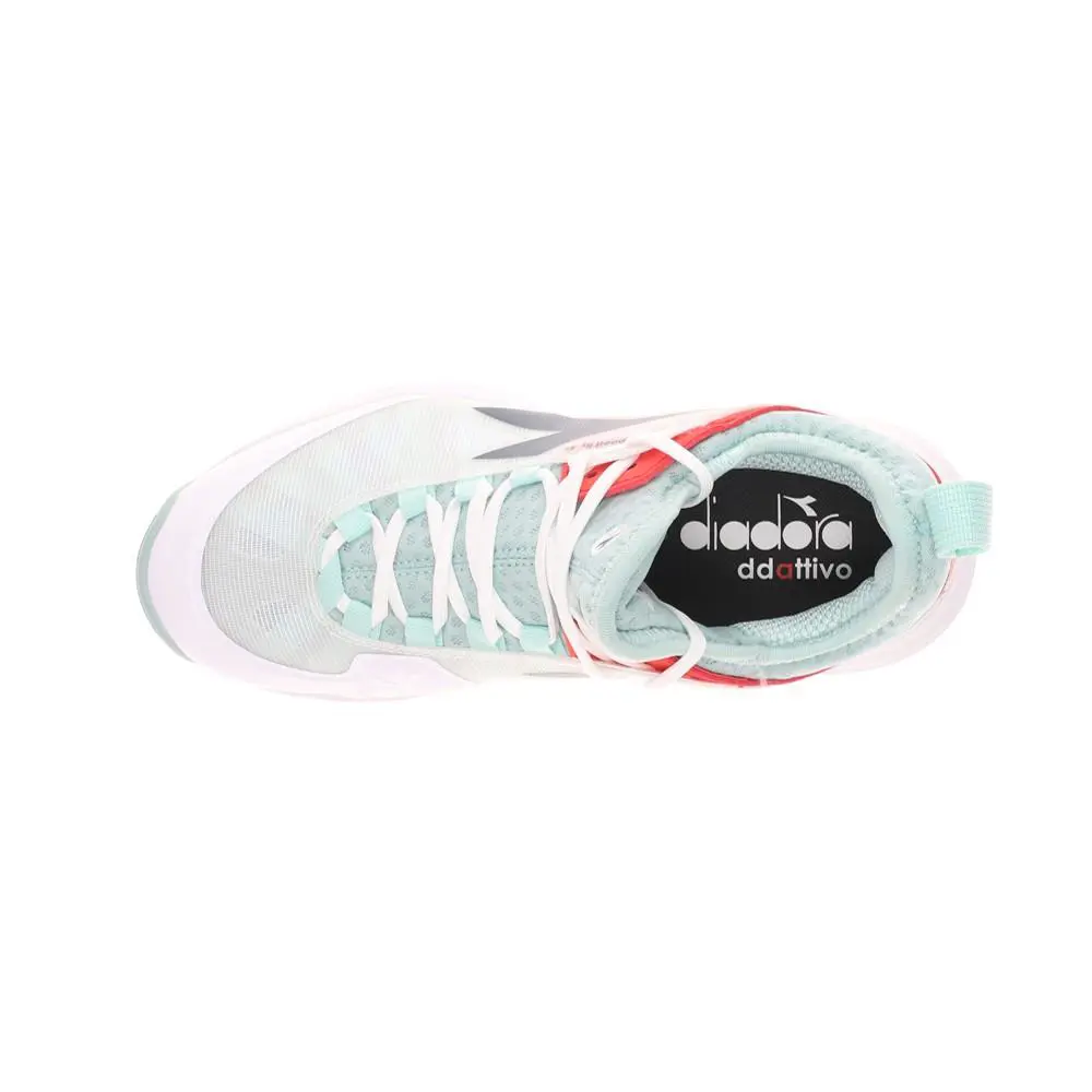 Diadora shoes - diadora Speed Blushield Fly 4 Plus Clay Tennis - 179508-D0846 - Blue, White 2