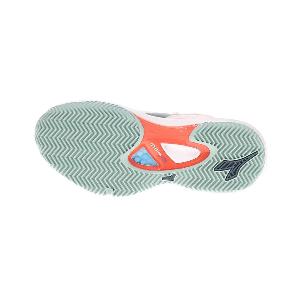 Diadora shoes - diadora Speed Blushield Fly 4 Plus Clay Tennis - 179508-D0846 - Blue, White 3