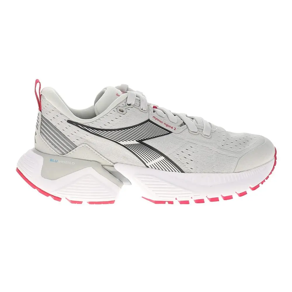Diadora shoes - diadora Mythos Blushield Vigore 2 Running - 179072-D0500 - Grey 4
