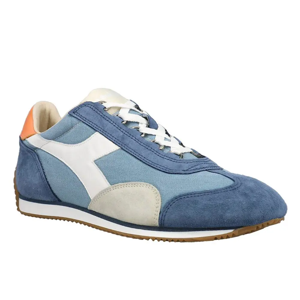 Diadora shoes - diadora Equipe H Dirty Stone Wash Lace Up - 174735-65065 - Blue (UPC: 193867970743) 0