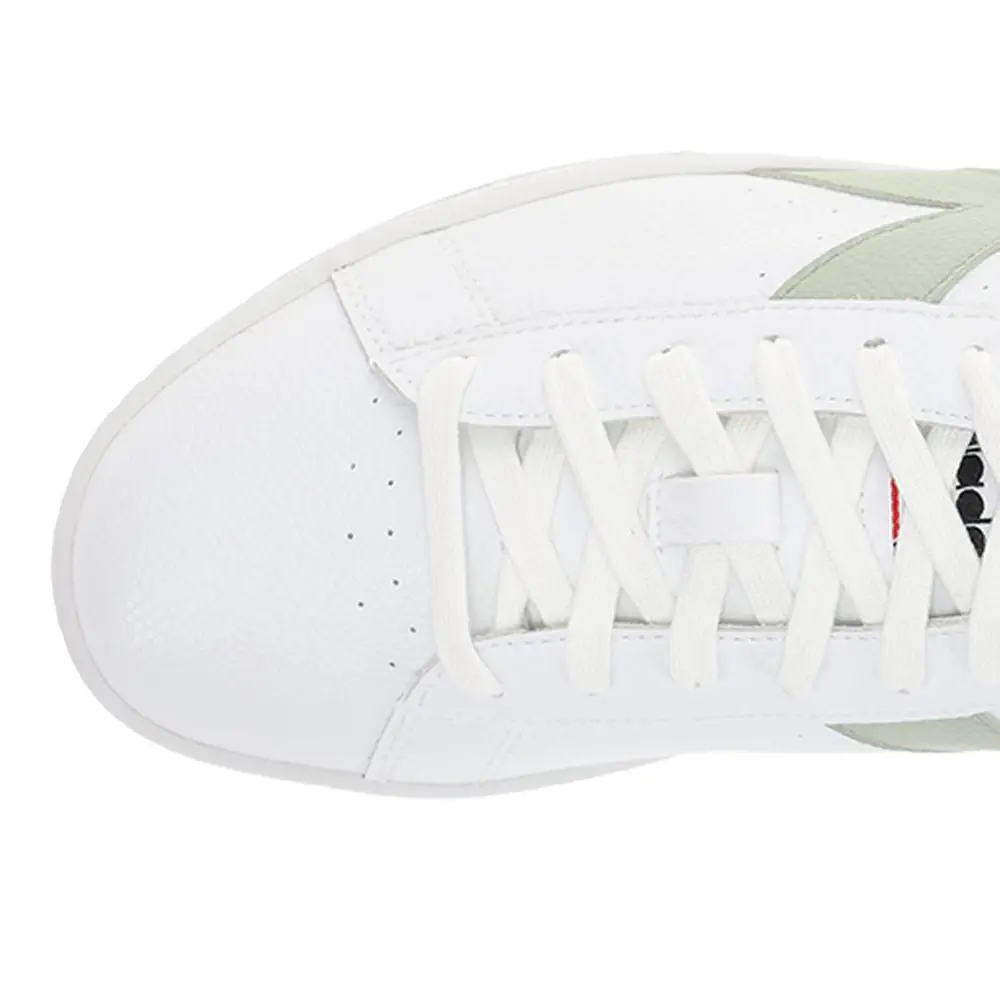 Diadora shoes - diadora Game Row Cut 2030 Lace Up - 179276-D0297 - White (UPC: 193867989622) 5