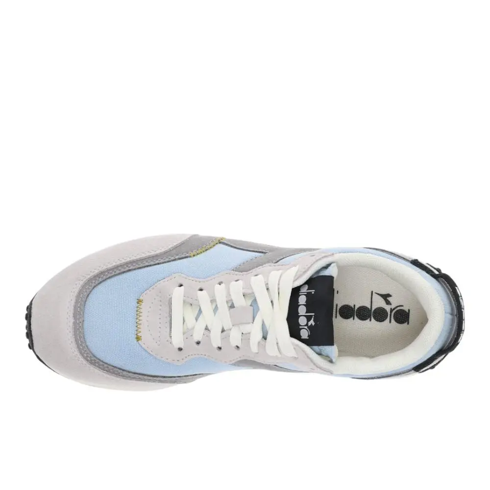 Diadora shoes - diadora Race Suede Stone Wash Lace Up - 179801-C1182 - Blue (UPC: 197020255364) 2