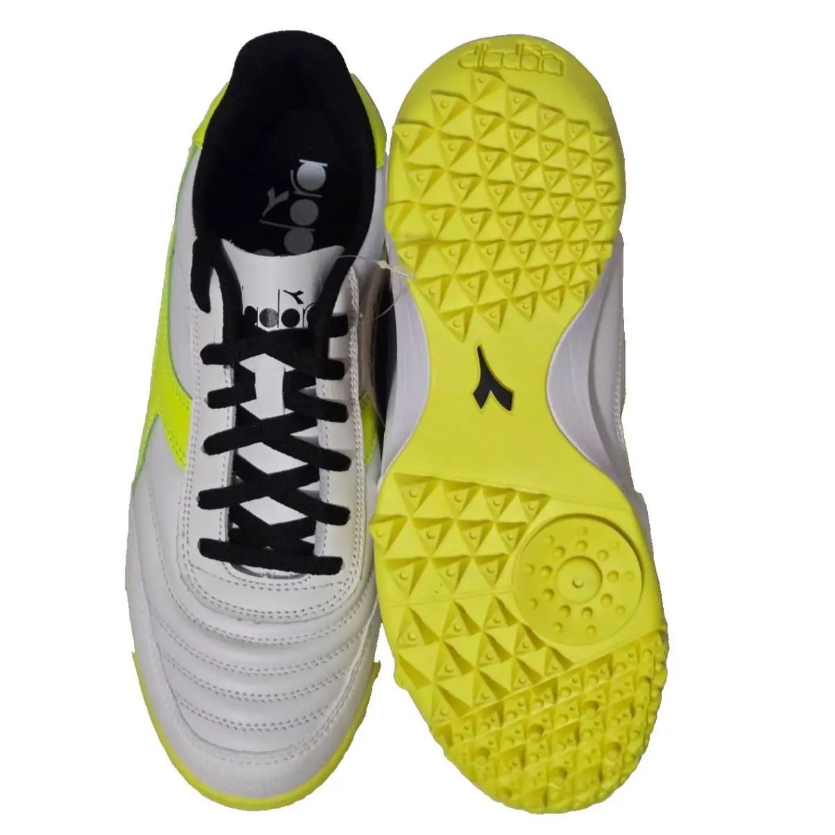 Diadora shoes - diadora Calcetto Graphic Lightweight Turf Soccer - 180571-C3675 - White (UPC: 197020093553) 5