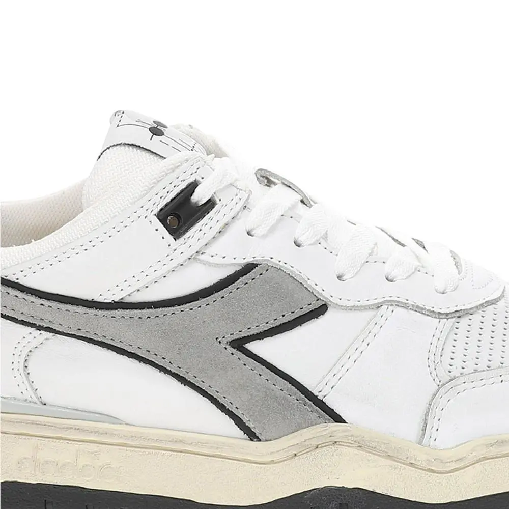 Diadora shoes - diadora B.560 Used Lace Up - 180117-C0341 - Grey, White (UPC: 193867965183) 4