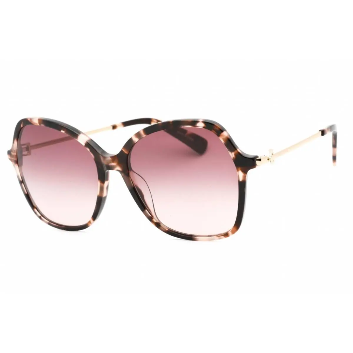 Longchamp Women`s Sunglasses Gradient Pink Lens Rose Havana Frame LO705S 690