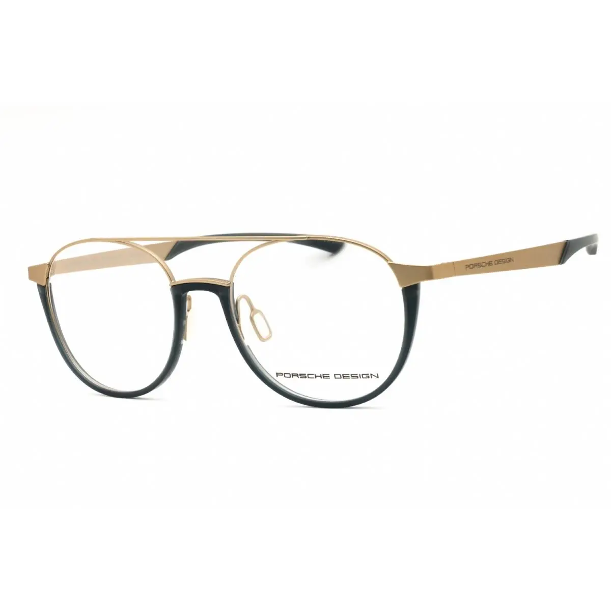 Porsche P8389 52B Eyeglasses Gold Blue Frame 52mm
