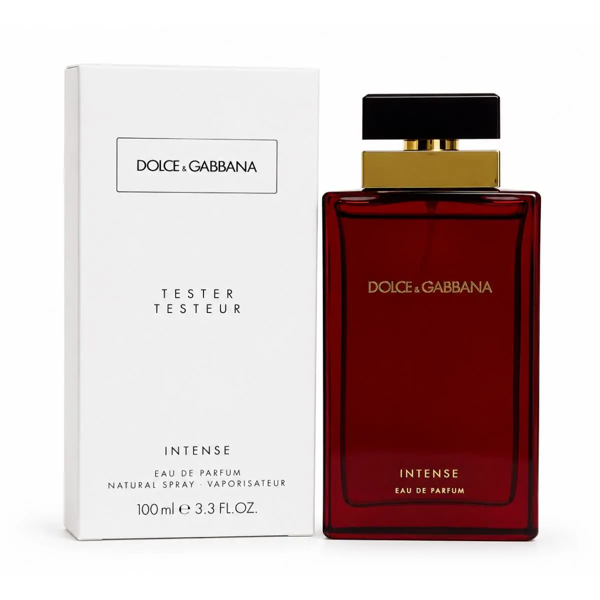 Dolce Gabbana Intense Edp Tester 100ml 3.3oz Rare Women`s Perfume by Dolce & Gabbana