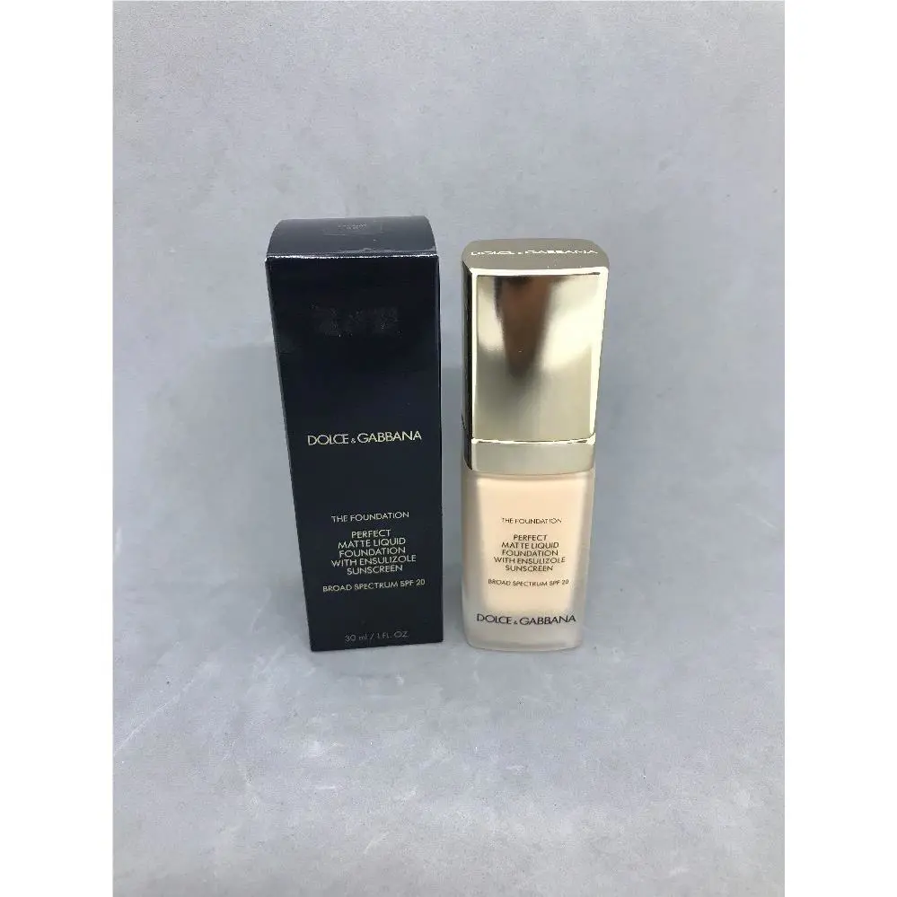 Dolce Gabbana The Foundation Perfect Matte Liquid Foundation SPF20 Creamy 80