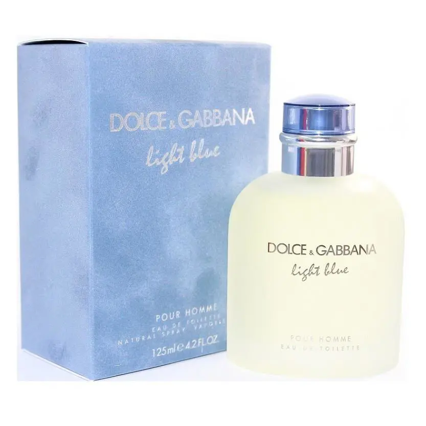 Light Blue By Dolce Gabbana Men 4.2 oz 125 ml Eau De Toilette Spray