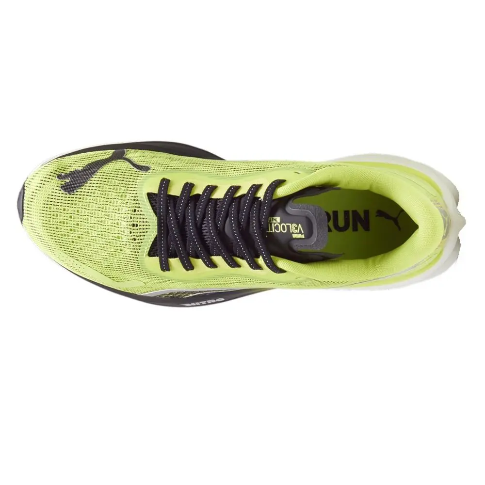 Puma shoes - PUMA Velocity Nitro 3 Psychedelic Rush Running - 38008001 - Yellow 2