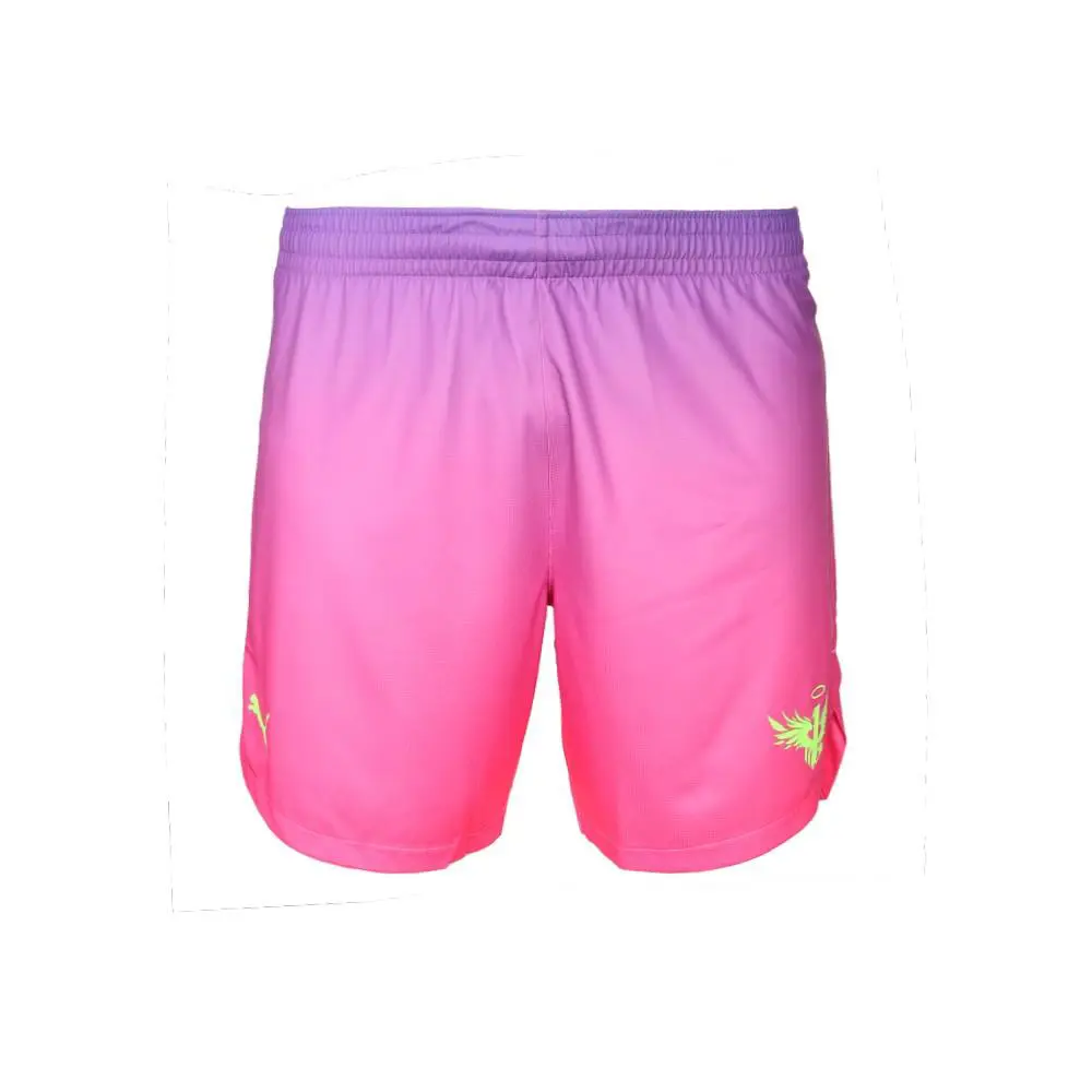 Puma Team Melo Game Inverse Toxic Basketball Shorts Mens Pink Purple Casual Ath