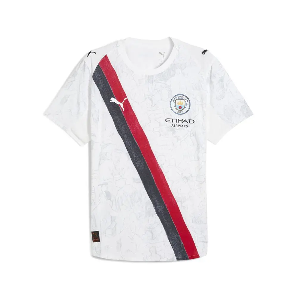 Puma clothing - PUMA  X Kidsuper Manchester City F.C. Jersey Authentic W Box - 78145407 - White 3